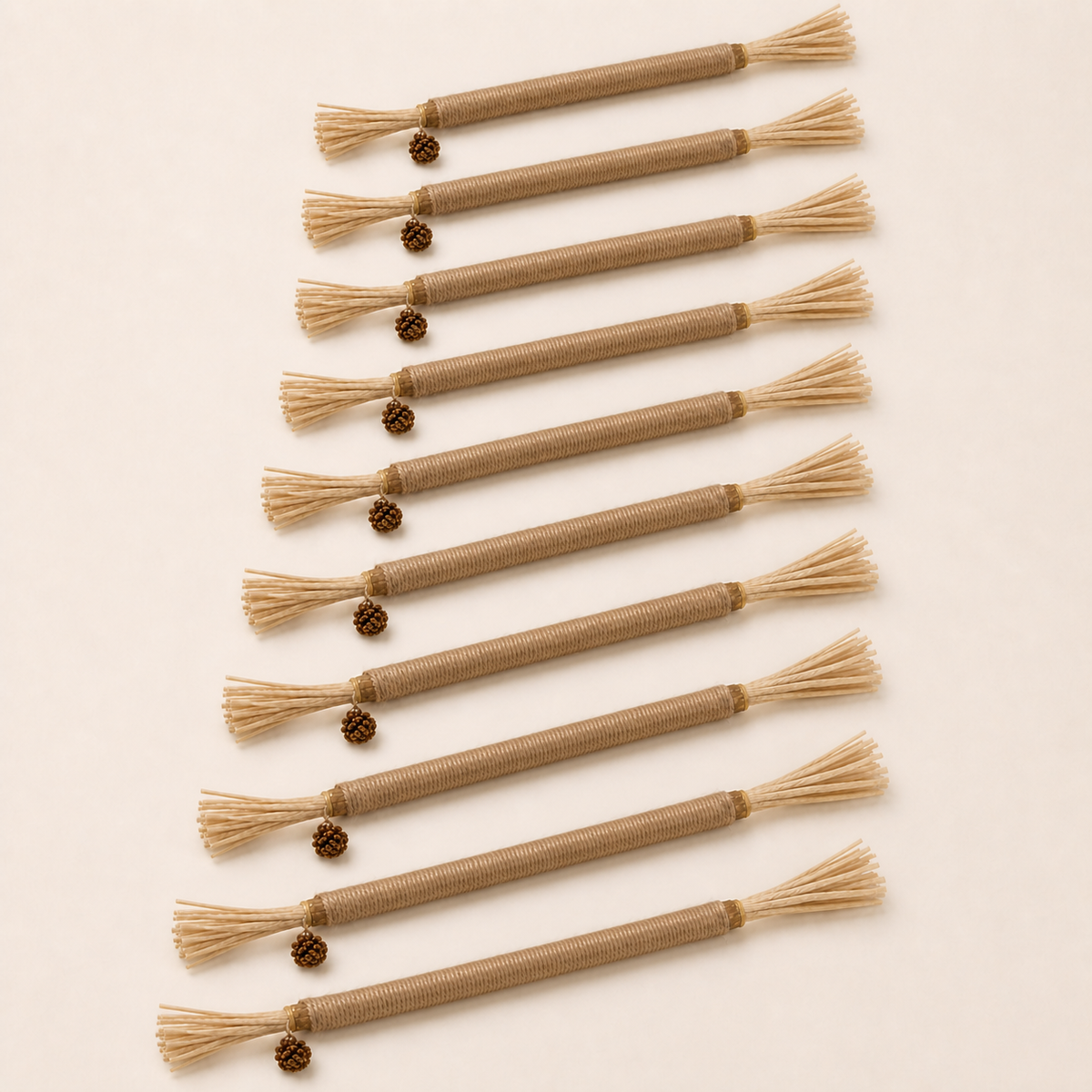 Set mit 10 natürlichen Whisk-Matatabi-Sticks für Katzen