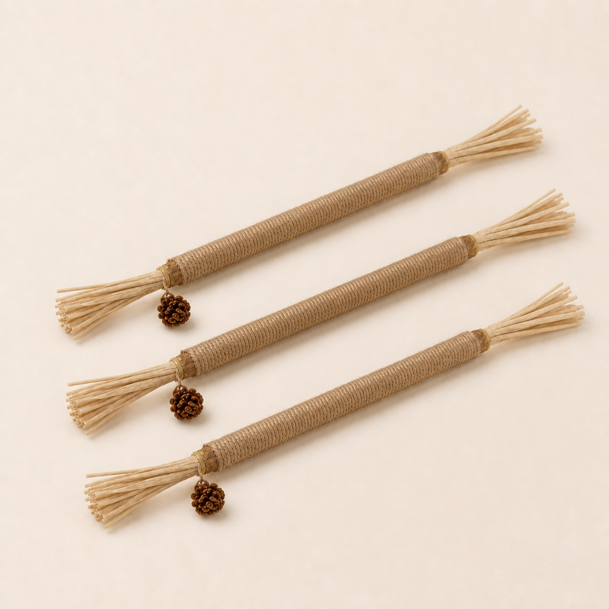 Set mit 3 natürlichen Whisk-Matatabi-Sticks für Katzen